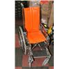 Image 1 : ORANGE EVEREST JENNINGS YOUTH SIZE WHEELCHAIR