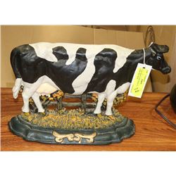 CAST IRON COW DOOR STOP 14" LONG X8" HIGH