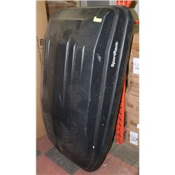 SPORTRACK CAR TOP CARRIER W/ KEY