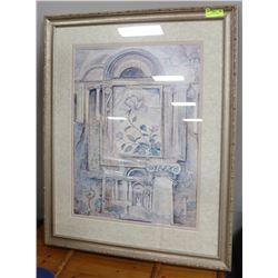 FRAMED PICTURE "IMPERIAL PEONY"