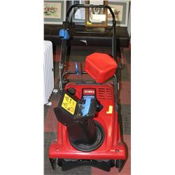 TORO SNOWBLOWER AND GAS CAN
