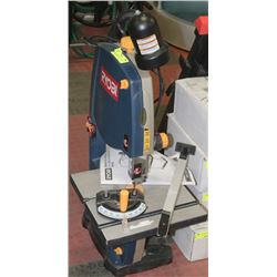 RYOBI 9" BANDSAW WITH MANUAL AND ACCESSORIES