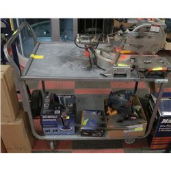 STAINLESS STEEL CART FOR STOCKING PRODUCE