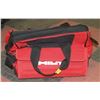 Image 1 : LARGE CANVAS HILTI TOOL BAG WITH SHOULDER STRAP