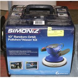SIMONIZ 10INCH RANDOM ORBIT POLISHER&WAXER KIT
