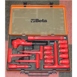 BETA INSULATED SOCKET SET IN CASE