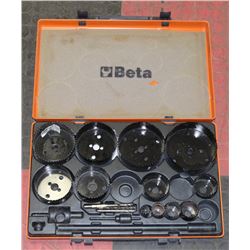 BETA HOLESAW KIT, INCOMPLETE