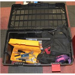 TOTE FULL OF TOOLS, ACCESSORIES AND MORE