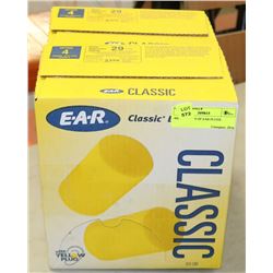 400 NEW PAIRS OF EAR PLUGS