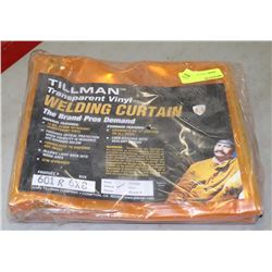 TILLMAN TRANSPARENT VINYL WELDING CURTAIN