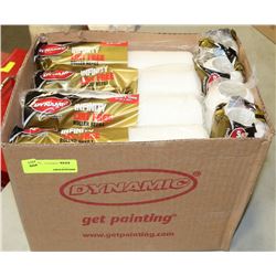 CASE OF PAINT ROLLERS 9.5" X 3/8"