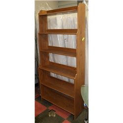 6FT 6 SHELF BOOKCASE