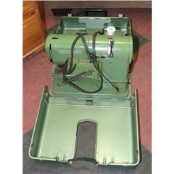 1950S ELNA SEWING MACHINE GREEN