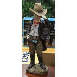 RESIN  "COWBOY" FIGURINE