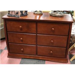 6 DRAWER CHEST OF DRAWERS