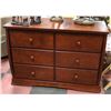 Image 1 : 6 DRAWER CHEST OF DRAWERS