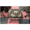 Image 1 : ELEPHANT PATTERN HALL BENCH