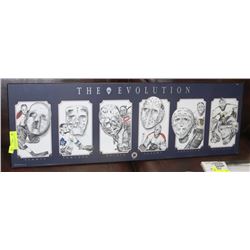 COLLECTIBLE THE EVOLUTION OF NHL GOALIES DISPLAY