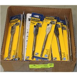 LOT OF 36 VARIOUS WOOD DRILL BITS