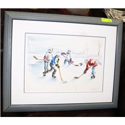 SIGNED 1/1 "THE POND OF DREAMS" ARTWORK