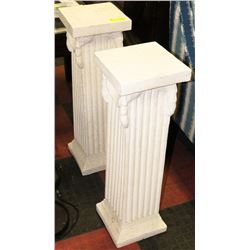 PAIR OF PEDESTALS