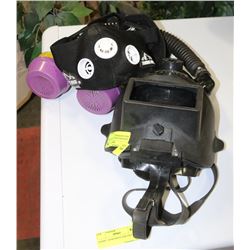 NORTH WELDER FULL FACE MASK WITH CARTRIDGES