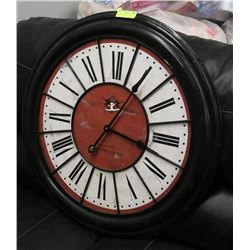 VINTAGE STYLE METAL WALL CLOCK