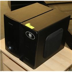 2 SAMSUNG SUBS FOR SURROUND SOUND.