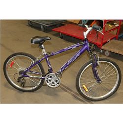 PURPLE INFINITY ZOOM 6061-A1 ALUMINUM BIKE