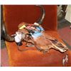 Image 1 : PAINTED COW SKULL