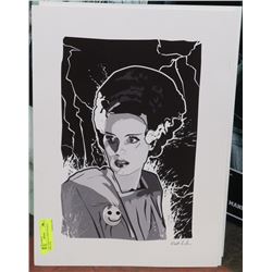 LADY DRACULA PRINT BY MATT FONTAINE