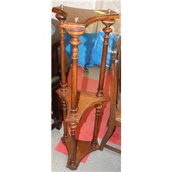 3 TIERED WOOD STAND