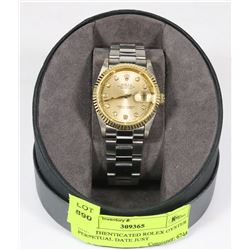 ESTATE ROLEX OYSTER PERPETUAL DATE JUST
