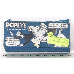 1930'S POPEYE PENCIL CASE