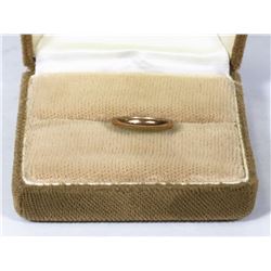 10K GOLD WEDDING BAND SIZE 4