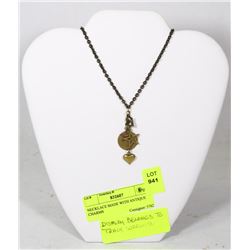 NECKLACE MADE WITH ANTIQUE CHARMS