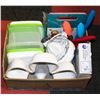 Image 1 : BOX OF KITCHEN WARE