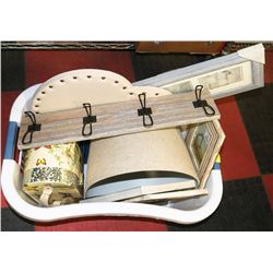 LARGE HIP HUGGER LAUNDRY BASKET FULL OF BRAND NEW