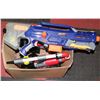 Image 1 : 3 ASSORTED NERF GUNS WITH AMMO.