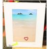 Image 1 : 124) BEACH HEART S BENAY PRINT. 41X51 CM. YEAR