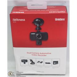 NEW UNIDEN DC115 DUAL CAMERA HD DASH CAMERA
