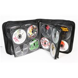 BLUE CD CARRY CASE W/OVER 200 STORE