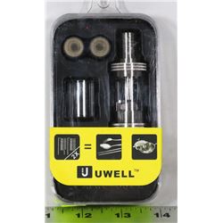 UWELL CROWN SILVER VAPORIZOR JUICE TANK, NEW IN
