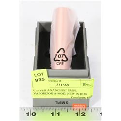 COPPER ANARCHIST SMPL VAPORIZOR A-MOD, NEW IN BOX
