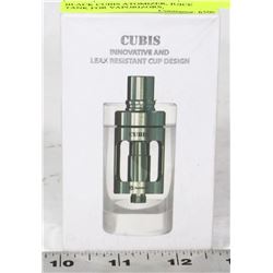 BLACK CUBIS ATOMIZER, JUICE TANK FOR VAPORIZORS,