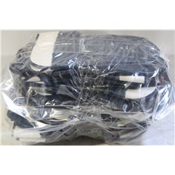 NITRILE / COTTON GLOVES,  L   LOT OF 12