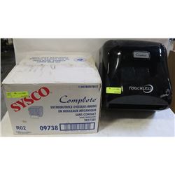 GROUP OF 2 COMPLETE TOUCH-LESS PAPER TOWEL
