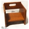 Image 1 : WALNUT BOOSTER SEAT - TABLECRAFT NEW