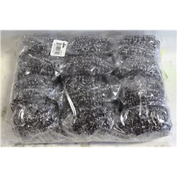 PACKAGE OF 12 POT SCRUBBERS