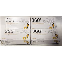 FOOD PREP GLOVES - MEDIUM - 1 CASE